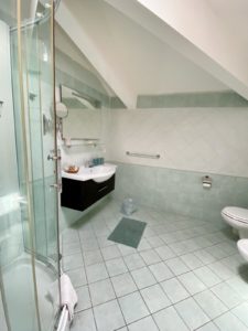 bathroom, Double Room, la gemma naples